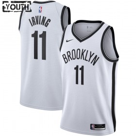 Barn Brooklyn Nets Tröja Kyrie Irving 11 2020-2021 Nike Association Edition Swingman